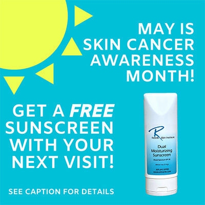 May is Skin Cancer Awareness Month!